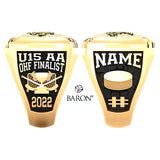 Guelph Gryphons U15 OMHA Hockey 2022 Championship Ring - Design 1.2