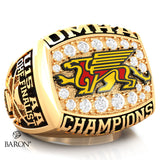 Guelph Gryphons U15 OMHA Hockey 2022 Championship Ring - Design 1.2
