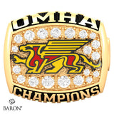 Guelph Gryphons U15 OMHA Hockey 2022 Championship Ring - Design 1.2