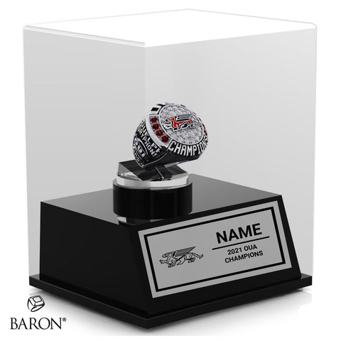 Guelph Gryphons Rugby 2021 Championship Display Case