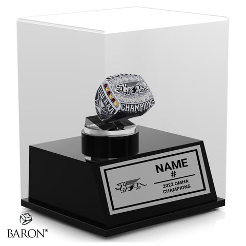 Guelph Gryphons U18 AAA 2022 Championship Display Case