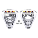 Guelph Gryphons U18 AAA 2022 Championship Ring - Design 2.5