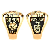 Guelph Gryphons Heritage Varsity Ring - Design 1.2B