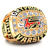 Guelph Gryphons Heritage Varsity Ring - Design 1.2B