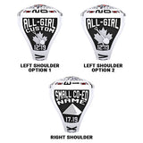 Guelph Gryphon Cheer Team Championship Ring - Design 1.4.A (CO-ED)