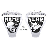 Steel City Bowl Championship Ring - Design 1.4