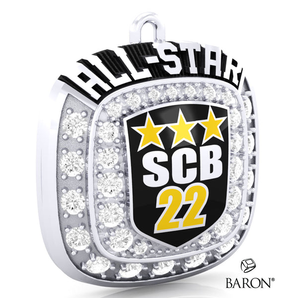 Steel City Bowl Championship Ring Top Pendant - Design 1.6