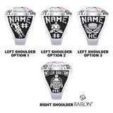 Halton Hills Thunder Minor Bantam AE Championship Ring - Design 1.1