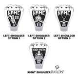 Halton Hills Thunder Minor Bantam AE Championship Ring - Design 2.1