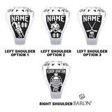 Halton Hills Thunder Minor Bantam AE Championship Ring - Design 2.2