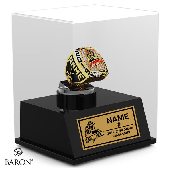 Halton Hills Thunder Minor Midget Championship Display Case