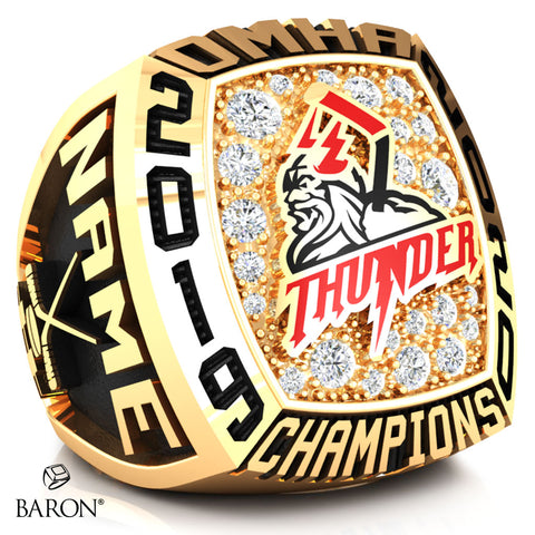 Halton Hills Thunder Minor Midget Championship Ring - Design 2.5
