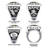 Hamilton Jr Bulldogs minor Bantam AAA Ring -Design 1.3