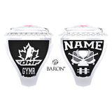 Hamilton Huskies OHF 2022 Championship Ring - Design 3.2