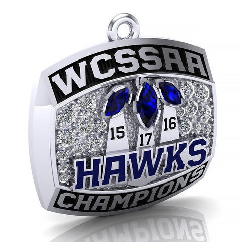 Jacob Hespeler Hawks Pendant - Design 4