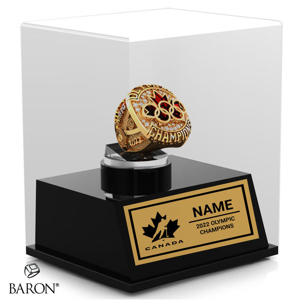 Hockey Canada Friends & Family - Example Championship Display Case