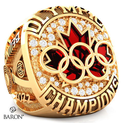 Hockey Canada Friends & Family - Example Championship Ring - Design 1.1