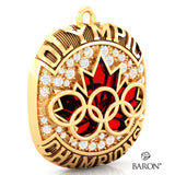 Hockey Canada Friends & Family - Example Championship Ring Top Pendant - Design 1.2