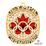 Hockey Canada Friends & Family - Example Championship Ring Top Pendant - Design 1.2