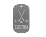 Championship Dog Tag - Hockey