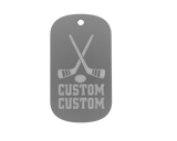 Championship Dog Tag - Hockey