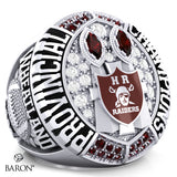 Holy Rosary High School Raiders Football 2022  Championship Ring - Design 2.2