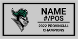 Holy Trinity Academy Football 2022 Championship Ring Box