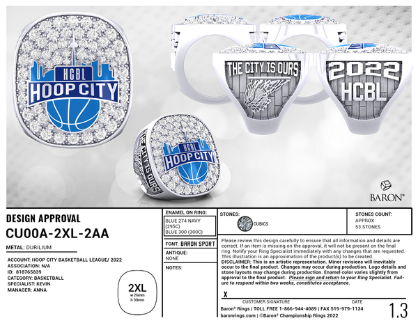 Hoop City Basketball League - Payment