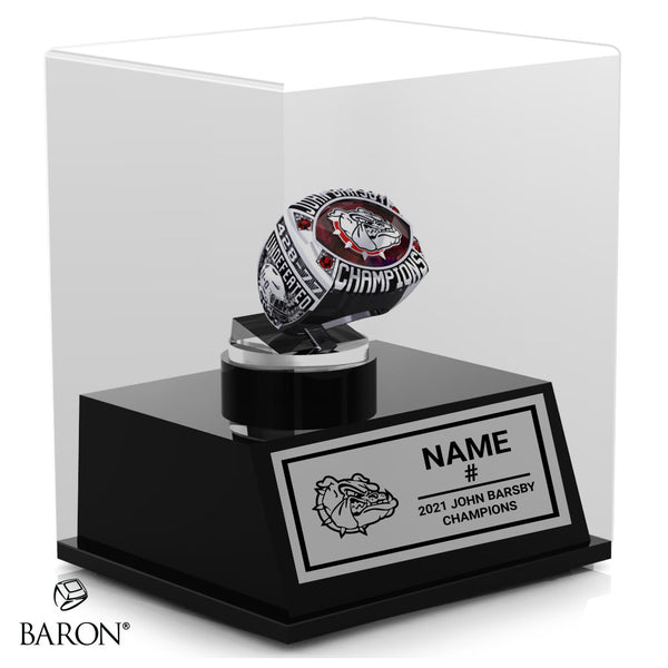 John Barsby Football 2021 Championship Display Case