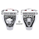 John Barsby Football 2021 Championship Ring - Design 1.6