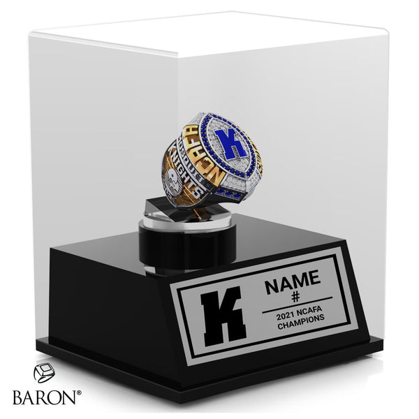 Kanata Knights Football 2021 Championship Display Case