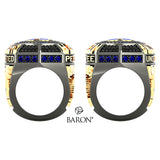 Kanata Knights Football 2021 Championship Ring - Design 9.4 (PEEWEE)