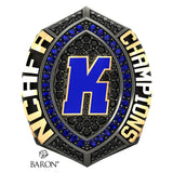 Kanata Knights Football 2021 Championship Ring - Design 9.4 (PEEWEE)