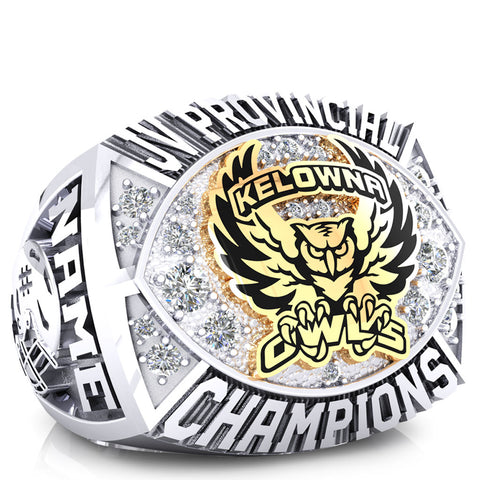 Kelowna Owls Ring - Design 1.3