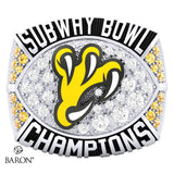 Kelowna Owls Secondary School 2021 Championship Ring - Design 1.2