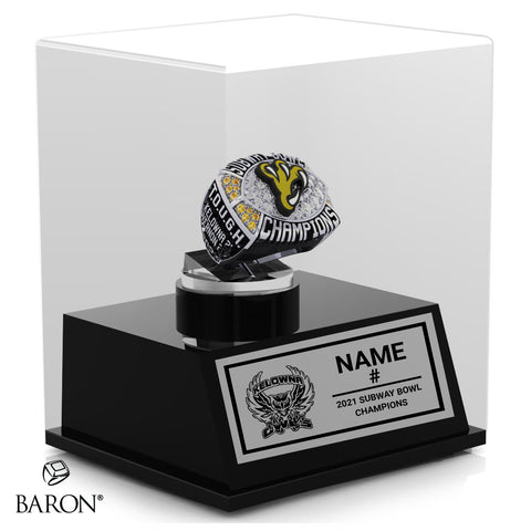 Kelowna Owls Secondary School 2021 Championship Display Case