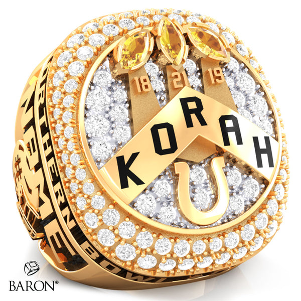 KORAH COLTS FOOTBALL 2021 Championship Ring - Design 4.6