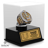 Korah Colts Football 2022 Championship Display Case
