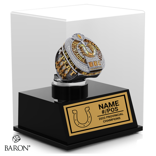 Korah Colts Football 2022 Championship Display Case