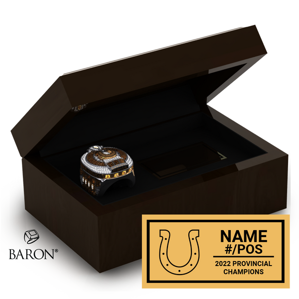 Korah Colts Football 2022 Championship Ring Box