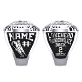 Lakehead University Thunderwolves Ring - Design 1