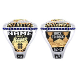 Langley Rams Championship Ring - Design 2.4 (Taxes not included)