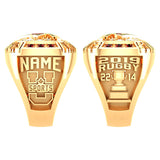 Université Laval Rouge Et Or Championship Ring - Design 9.8