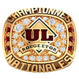 Université Laval Rouge Et Or Championship Ring - Design 9.8