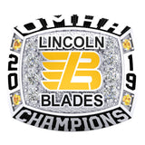 Lincoln Blades Minor Midget - OMHA Ring - Design 1.6