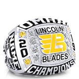 Lincoln Blades Minor Midget - OMHA Ring - Design 1.6