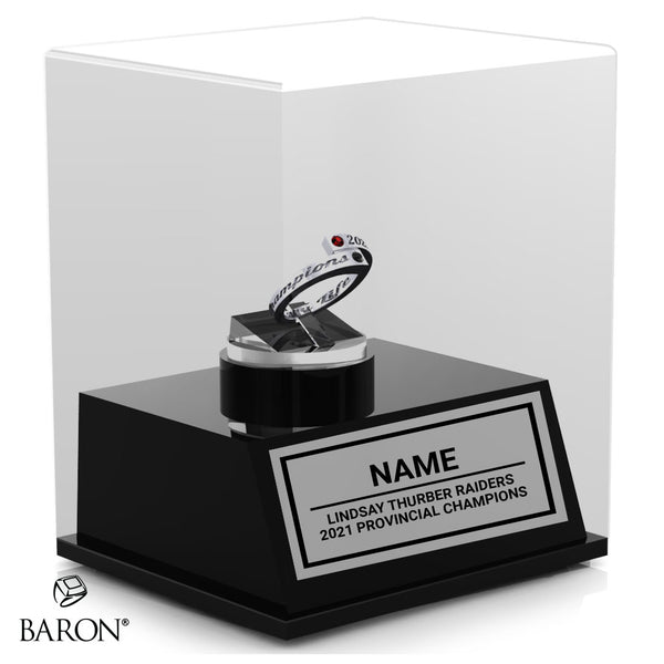 Lindsay Thurber Raiders Volleyball 2021 Championship Display Case