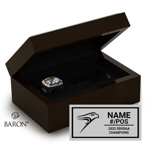 Lively Football 2022 Championship Ring Box