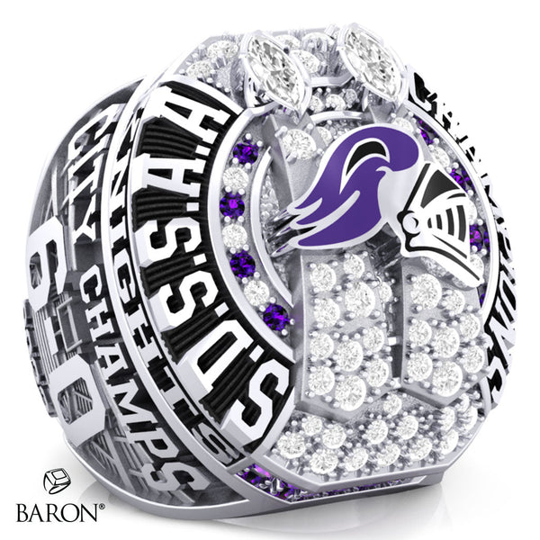 Lo Ellen High School Football 2022 Championship Ring - Design 1.3 *50% BALANCE*