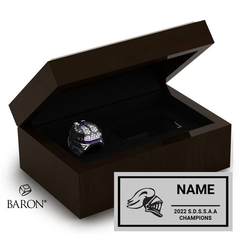 Lo Ellen High School Football 2022 Championship Ring Box